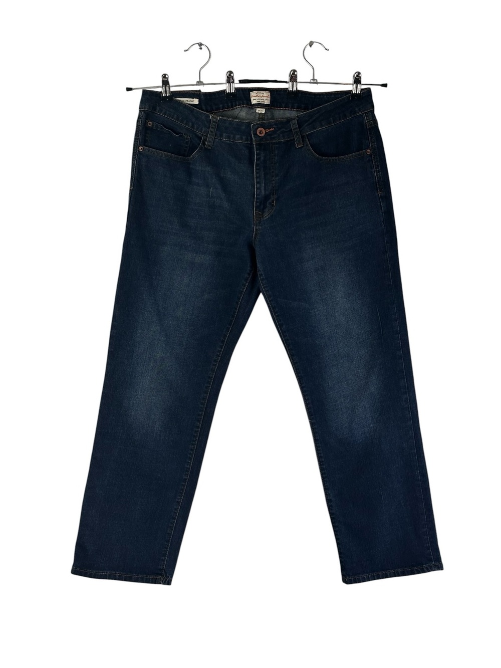 Weatherproof Vintage Straight Fit Dark Wash Jeans Men’s 36x30 Classic Stretch